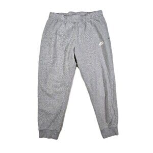 Mens Nike Sportswear Club Fleece Joggers Pants Gray XL 33x27.5